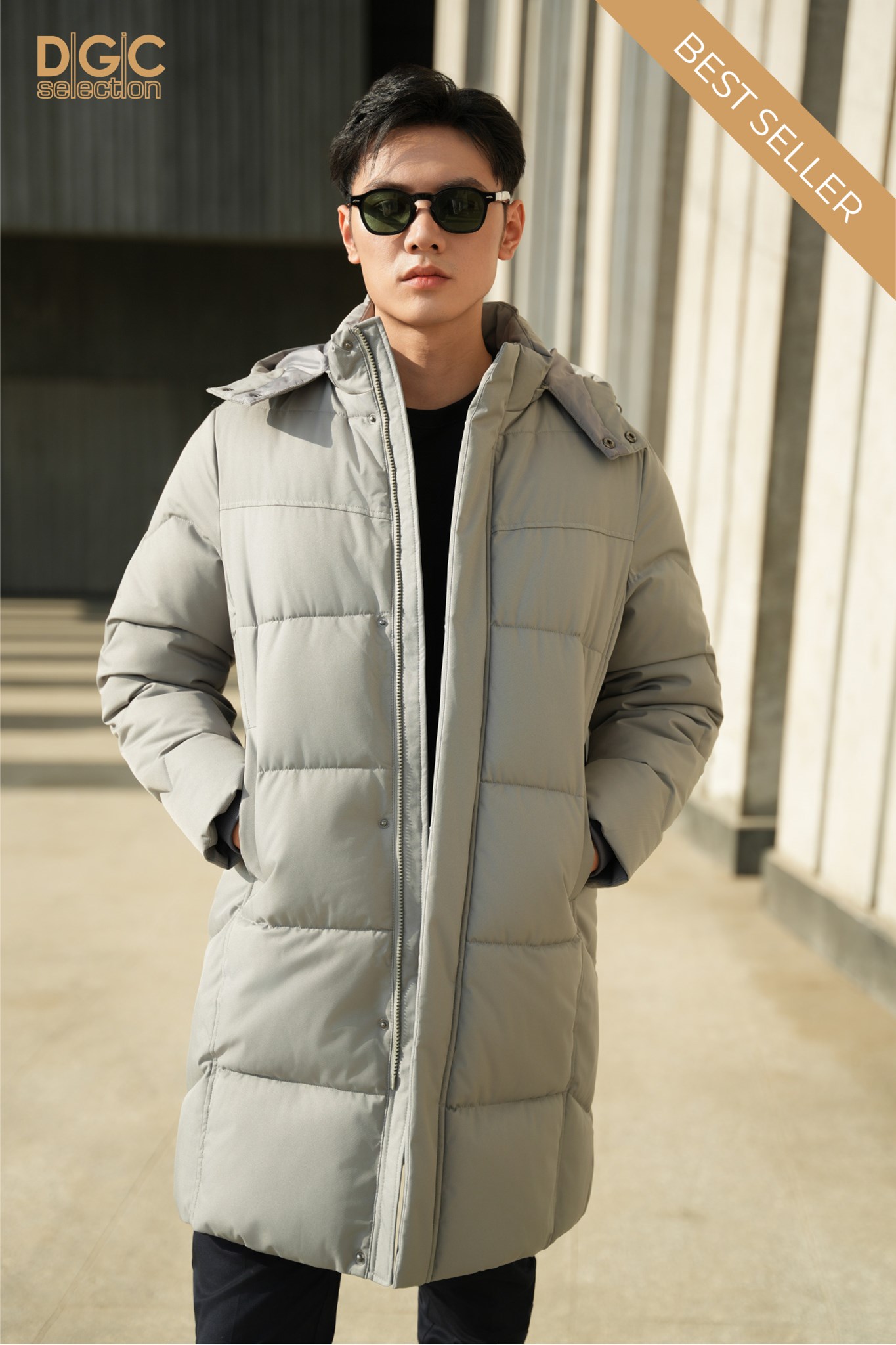 Ảnh của Áo jacket 3 lớp dáng dài